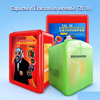 Masque de Secours Anti-Fumée et Anti-Gaz Toxique Certifié 3C pour Maison, Hôtel et Situations d'Urgence