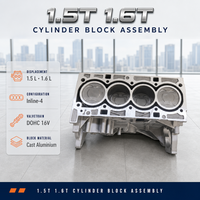 Nouveau bloc-cylindres 1.5T 1.6T pour Focus Kuga Mondeo Fiesta Lincoln MKC EcoBoost Inline-4 DOHC 16V en aluminium moulé OEM