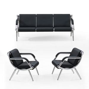 Banc d'attente multi-places pour salon, chaise d'attente pour hall, banquette longue pour réception, hôtel, hôpital, centre commercial - Product Image 6