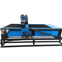 Machine de découpe plasma CNC 1530 200A pour tôle et tuyaux en acier galvanisé, prix de la machine de découpe CNC
