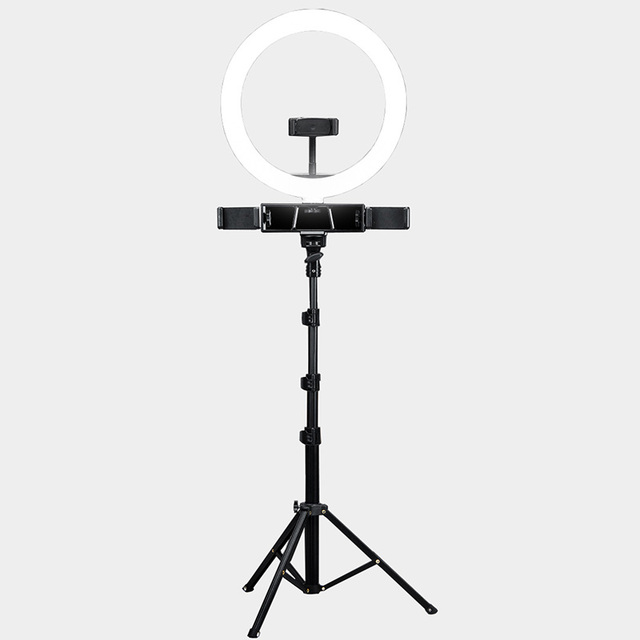 Triopo Photography Studio Ring 10 Inch ,14 Inch ,18 Inch Video Small Light Ring Led Lamp Light Can With Tripod