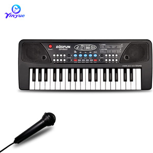 Teclado Electrónico Yinyue de 37 Teclas con Micrófono para Niños, Instrumento de Juguete para Aprender Música - Product Image 1