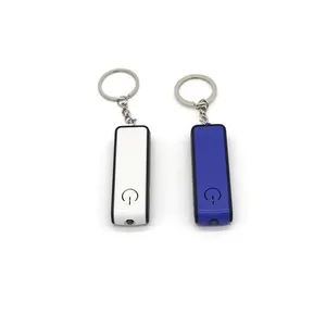 Mini porte-clés lumineux LED multifonction avec support de téléphone de marque personnalisée