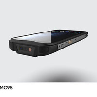 Chainway MC95 Android 12,0 Terminal de mano resistente 4G Computadora móvil con escáner de código de barras 2D para logística