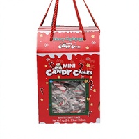 Boîte cadeau de Noël créative aux bonbons fruités avec des sucettes en forme de dessin animé, bonbons durs de qualité supérieure pour les collations des enfants