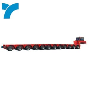 Remorque surbaissée modulaire autopropulsée de 250 à 200 tonnes à grande capacité pour le <span class=keywords><strong>transport</strong></span>, à vendre - Product Image 1