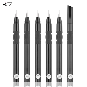 Marqueur Gel Liquide Contrôlable Hechunzi 2-en-1 pour <span class=keywords><strong>Nail</strong></span> <span class=keywords><strong>Art</strong></span>, Stylo <span class=keywords><strong>Pinceau</strong></span> Polyvalent pour Vernis à Ongles, Fournitures pour Ongles - Product Image 1