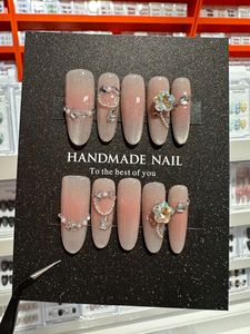 Lujo hecho a mano reutilizable 3D impreso flor prensa-en las <span class=keywords><strong>uñas</strong></span> nueva moda inscrito flor diseño para manicura belleza-venta al por mayor - Product Image 5