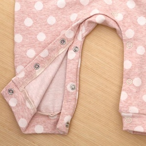 100% cotton jacquard print undershirt long sleeve knitted baby monkey romper for girls - Product Image 4
