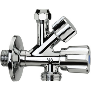 Grifo Combinado Bajo Fregadero 1/2 x 3/4 para Lavadora y Cocina - Product Image 1
