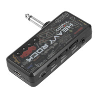 USB ses kablosu ve adaptörü ile fabrika toptan elektrik gitar mini kulaklık amplifikatörü