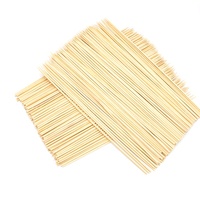 Bâtonnets de brochettes de bambou jetables pour barbecue Brochettes de bambou jetables pour barbecue