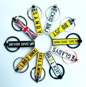 2026 Hot Deal Free Design <strong>Personalised</strong> Custom Engraved <strong>Car</strong> License Plate <strong>Keyring</strong> &amp; Keychain Gift for Men &amp; Women - Product Image 1