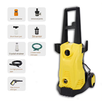 M3A Nettoyeur haute pression Machine à laver à long manche pratique pour la maison Machine à laver auto-amorçante pour voiture 1500W Factory Direct OEM