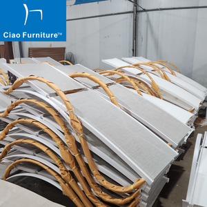 Chaise longue empilable en tissu Sling pour extérieur, hôtel, plage, piscine, en aluminium - Product Image 6