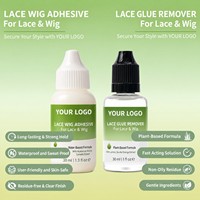 Penghilang Lem Wig Cepat Beraksi untuk Wig Lace, Sistem Rambut, dan Ekstensi 3 oz