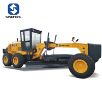 Mini niveleuse compacte sur chenilles, moteur Cummins 190 CV, modèle de machine de préparation de chantier