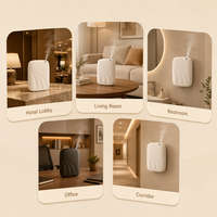 Diffuseur d'arômes intelligent 4G électrique contrôlé par application, 400 ml, sans eau, mural, pour la maison