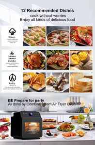 Appareil de cuisine électrique intelligent, four à friture sans huile de grande capacité 15L, machine à griller la dinde - Product Image 6