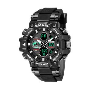 SMAEL 2020 Venta al por Mayor Nuevo Diseño 8027 Relojes Acrílicos para Hombre Relojes de Pulsera Hombre Analógico Digital Deportivo Reloj Impermeable - Product Image 6