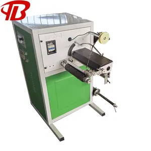 High speed rope spool rewinding machine flat belt winding machine