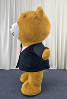 Costume gonflable de mascotte d'ours en peluche Efun personnage de dessin animé mascotte gonflable d'ours en peluche Cosplay pour adultes