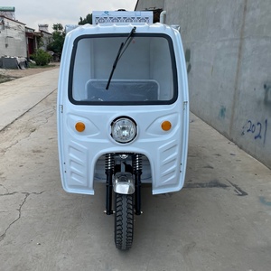Triciclo Refrigerado Motorizado de Cabina Cerrada, Tres <span class=keywords><strong>Ruedas</strong></span>, Impulsado por Gasolina, Sistema de Refrigeración de Más de 1000W, Carrito de Venta Ambulante de Helados - Product Image 1
