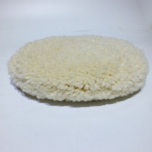Wool <b>Polishing</b> Pad 8 Inch Soft Disc For <b>Car</b> <b>Polishing</b> Angle Grinder Non-Abrasive United Kingdom - Product Image 4