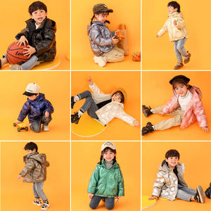 Vêtements personnalisés veste en coton rembourré pour garçons vêtements d'extérieur automne <span class=keywords><strong>hiver</strong></span> enfants épais chaud long manteau en duvet vestes <span class=keywords><strong>parka</strong></span> - Product Image 3