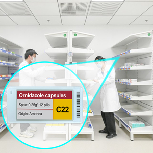 ป้ายทะเบียนรถยนต์แบบ E Ink จอแสดงผลอิเล็กทรอนิกส์ ป้ายราคาดิจิทัล ป้ายราคาอิเล็กทรอนิกส์สำหรับโรงพยาบาล ป้ายชั้นวางสินค้าอิเล็กทรอนิกส์ ระบบ IoT สมาร์ทสำหรับศูนย์การแพทย์ พร้อม SDK - Product Image 1