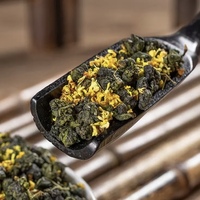 Thé aux fleurs et aux herbes directement de l'usine, apaise l'humeur, soulage la fatigue, facile à préparer. Personnalisation disponible. Thé Oolong à l'Osmanthus