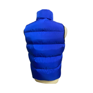 공장 OEM ODM 패션 겨울 소프트쉘 기모 지퍼 민소매 플레인 프리미엄 퀼팅 남성용 패딩 조끼 - Product Image 2