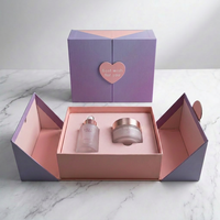 Boîte cadeau magnétique rectangulaire en papier vide pour parfum, soins de la peau, cosmétiques, cadeau de luxe unique pour la Saint-Valentin, anniversaire, mariage, CN