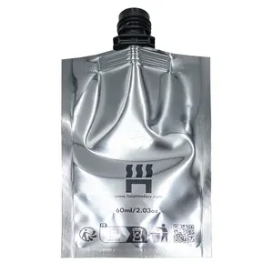Liquid Refillable Bag With Spout And Lid For Liquid Detergent Spout Bag For Washing Powder Aluminium Spout Pouch Drink Pouches