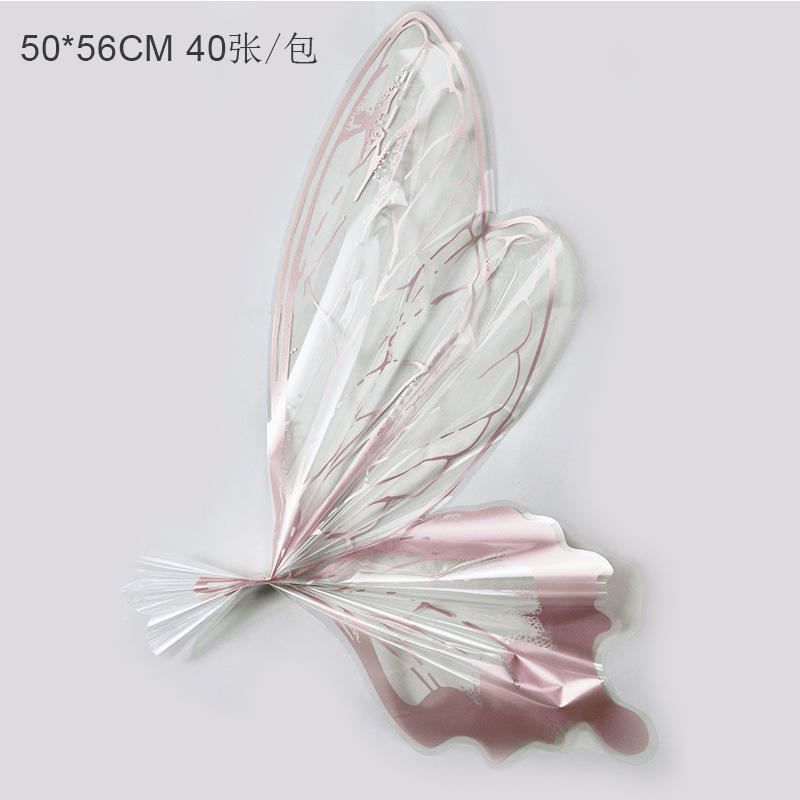 ผงคริสตัลรากดอกบัวผีเสื้อ40ชิ้น