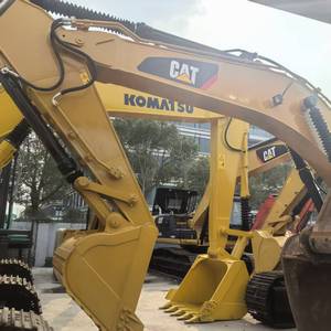 Excavadora CAT 336D2L usada, amarilla, equipo pesado de construcción con motor PLC y caja de cambios - Product Image 4