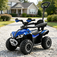 HT M602-1 Nouvelle Moto Électrique Tout-Terrain Unisexe à Quatre Roues pour Enfants, Véhicule à Batterie, Quad en Plastique pour Enfants de 2 à 13 Ans