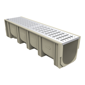 <span class=keywords><strong>Caniveau</strong></span> de drainage préfabriqué en résine polymère SMC pour eaux de pluie, canal de drainage en forme de U, gouttière - Product Image 5