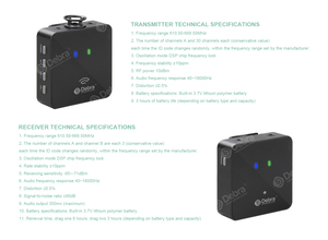 Micrófono Lavalier inalámbrico profesional para teléfono <span class=keywords><strong>Android</strong></span> <span class=keywords><strong>Vlogging</strong></span> Micrófono de reducción de ruido Material plástico para transmisión en vivo - Product Image 5