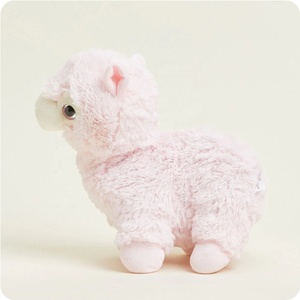 Tùy chỉnh trọng lượng siêu dễ thương lò vi sóng <span class=keywords><strong>Alpaca</strong></span> đồ chơi màu hồng llama sang trọng - Product Image 3