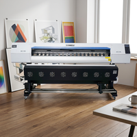 Imprimante à sublimation automatique Versijet 1,8 m 2 pour têtes d'impression I3200, machine d'impression textile rouleau-à-roule, prix direct usine