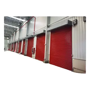 Guard Roll Secure Rolling Door Guarded Rolling Doors Mechanism For Warehouse Industrial Entrances