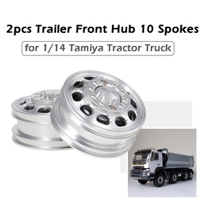 Moyeu de roue de <span class=keywords><strong>remorque</strong></span> en alliage d'aluminium RC moyeu de jante de roue avant Beadlock 10 rayons pour <span class=keywords><strong>1</strong></span>/<span class=keywords><strong>14</strong></span> <span class=keywords><strong>Tamiya</strong></span> tracteur camion RC grimpeur <span class=keywords><strong>remorque</strong></span> - Product Image 6