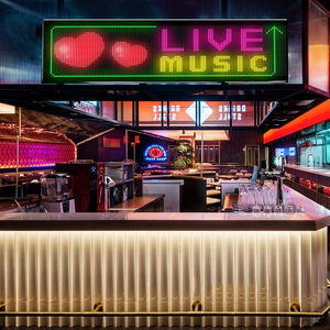 Panel LED flexible de matriz de alta calidad de 32*128 píxeles a todo color de 63*20 cm para escaparates de tiendas minoristas, centros comerciales y ventanas de automóviles. - Product Image 2