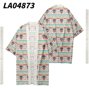 <span class=keywords><strong>Kimono</strong></span> long <span class=keywords><strong>japonais</strong></span> pour hommes, cardigan, costume de samouraï, chemise <span class=keywords><strong>kimono</strong></span> bohème, veste Yukata 6 - Product Image 2