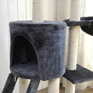 Modedesign Katzen spielen Turm Kletter gymnastik Plüsch Kratz baum - Product Image 5