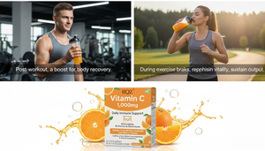 OEM/ODM <span class=keywords><strong>C</strong></span> Vitamini <span class=keywords><strong>1000mg</strong></span> Günlük Bağışıklık Desteği Doğal Meyve Aromalı Antioksidanlar, B Vitaminleri ve Elektrolitler Portakal Aromalı - Product Image 3