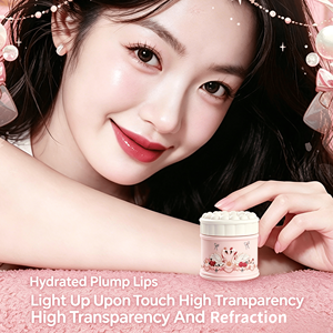 DHDH <span class=keywords><strong>Gloss</strong></span> à lèvres floqué intégré avec applicateur dédié intégré au couvercle – Idéal pour les débutants, sans déversement, maquillage des lèvres facile - Product Image 5