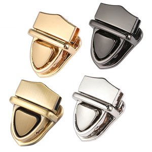 Cerraduras de prensa de metal pequeñas al por mayor, cierre personalizado, cierre giratorio, hebilla de cierre DIY para bolso, bolso de hombro, monedero, accesorios para bolso - Product Image 1