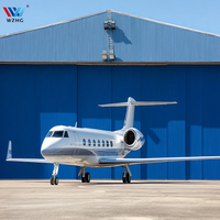 Hangar Prefabricado de Acero para Aviones, Edificio Industrial de Gran Envergadura para Mantenimiento Aeroportuario